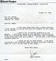 Morgan Cooley Letter August 10 1984 A